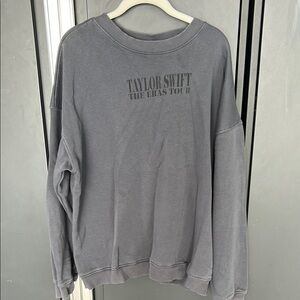 Taylor Swift The Eras Tour Gray Sweatshirt